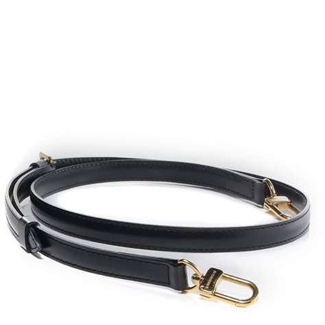 lv bag strap black|lv adjustable shoulder strap.